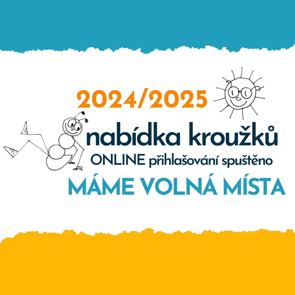 Kroužky na školní rok 2024/2025