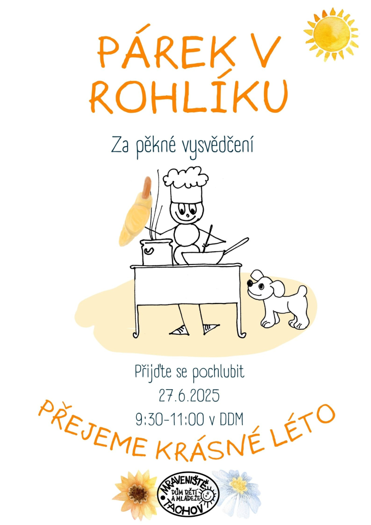 Párek za pěkné vysvědčení