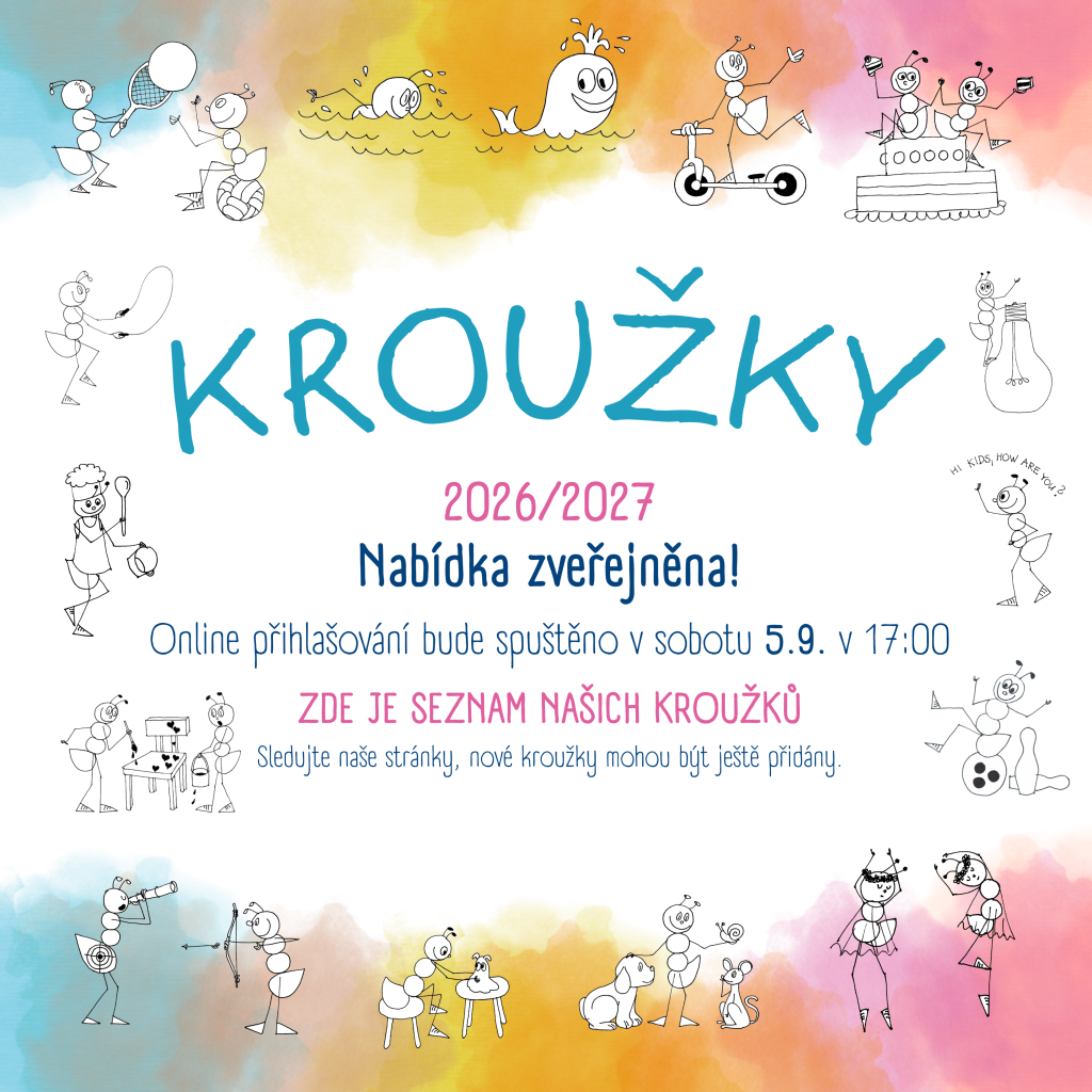 Nabídka kroužků pro letošní školní rok