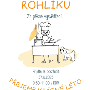 Párek za pěkné vysvědčení